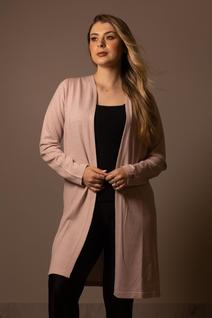 Cardigan Tricô Flocos dos Sonhos Off White