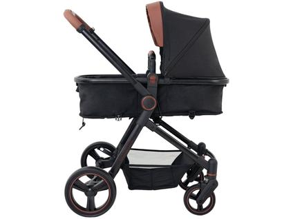 Carrinho de Bebe Galzerano Ivy Berço Passeio Moises Black