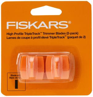 Carrinho de lâmina de aço de reposição para aparador portátil Fiskars 12 (pacote com 2)