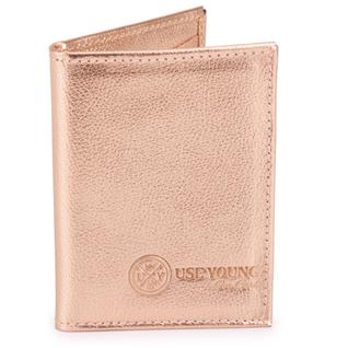 Carteira Feminina Pequena Fina Couro Candy Colors Use Young