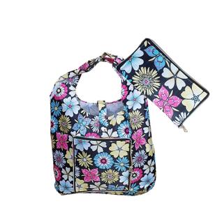 Carteira Vira Bolsa Impermeável Sacola Dobrável Cores e Estampas Sortidas