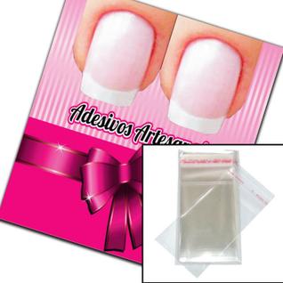 Cartelas Plastificadas Para Fazer Adesivo De Unha Artesanal
