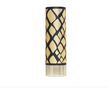 Case Para Batom Customizável Preto Chique Glam Amulips