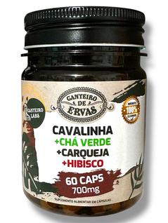 Cavalinha, hibisco, chá verde e Carqueja