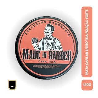 Cera Capilar Modeladora Efeito Teia Uso Profissional Made in Barber - 70g/130g
