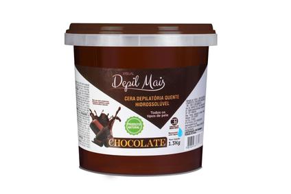 Cera Depilatória 1300 gr Chocolate