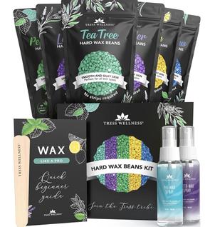 Cera Depilatória em Pérolas Tress Wellness Hard - Para Peles Sensíveis - 600g