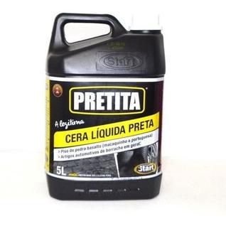 Cera Líquida Preta Pretinho Pretin Start- Pretita 5l