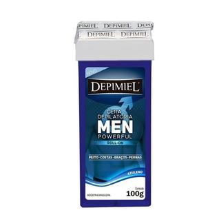 Cera Refil Roll On Depimiel Men Azuleno 100g
