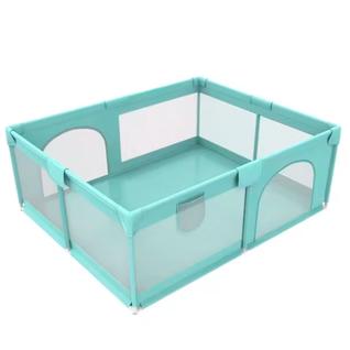 Cercado Para Bebê Brincar Grande Infantil Cercadinho Chiqueirinho 180x150 Verde