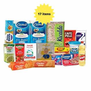 Cesta Básica Completa Produtos de Ótima Qualidade 17 Itens