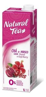Chá Hibisco Romã E Goji Berry 1 Litro Natural Tea
