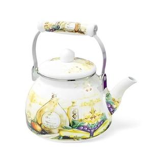 Chaleira Esmaltada Vintage 2,5L à Indução Charm Italy