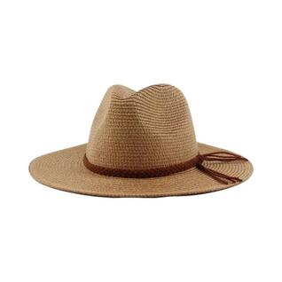 Chapéu Panamá de Palha Unissex - Aba Larga, Proteção UV, Ideal para Praia e Verão