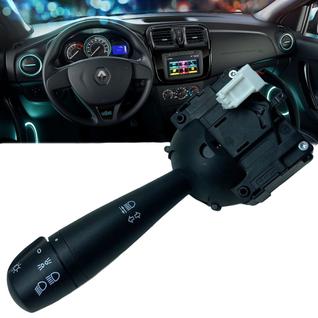 Chave de Seta Logan Sandero Duster Oroch Renault Sem Milha Farol Alto Baixo Com Retorno 20