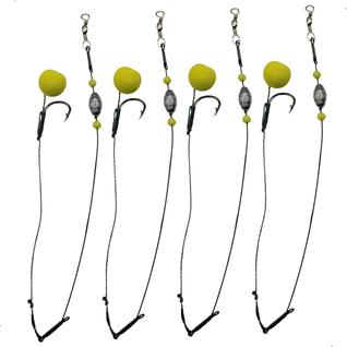 Chicote Americano Chicotinho Pesca Carpa Cabeçuda Capim 4pçs Summer