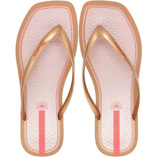 Chinelo Feminino Adulto Edge Glam Chique Metalizado Ipanema Cor:MarromTamanho:36