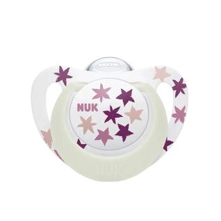 Chupeta Nuk Star Glow Boy Girl Oral fit Fase 2 Brilha no Escuro