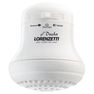Chuveiro Elétrico Lorenzetti Maxi Ducha Ultra 5500w 220v Branco