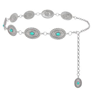 Cinto de corrente XZQTIVE feminino Boho para vestidos, jeans, cinto