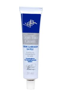 Clean Face Cream 30ml - Creme Clareador da Pele - Adélia Mendonça