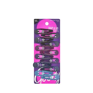 Clipes de cabelo Goody Classics Painted Contour 12 unidades para mulheres