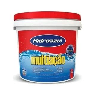 Cloro Hidroazul Multiação 10kg Limpeza Eficiente Elimina Algas