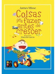 Coisas para fazer antes de crescer - livro almofadado