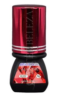 Cola Elite Master Hs Ruby Para Alongamento De Cílios 3ml Preto
