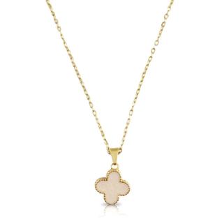 Colar Choker Gargantilha Trevo Folheado a Ouro 18k Virgínia