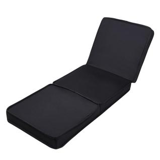 Colchão Dobrável Prático 3 em 1  Use como Puff, Sofá ou Cama Espuma D28 180x60x10cm Aberto