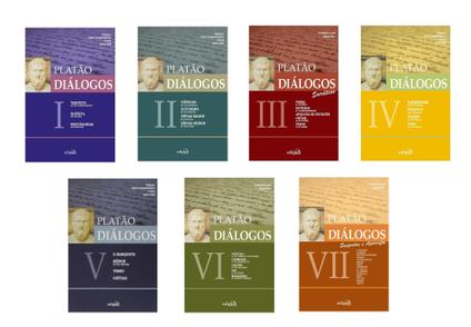 Coleção Completa Diálogos De Platão 7 Volumes Para Uma Verdadeira Imersão Na Filosofia Gre