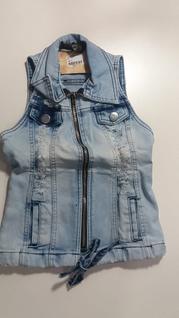 Colete Jeans Infantil Feminino