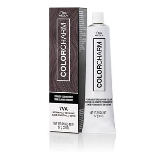 COLORCHARM Tintura Creme Permanente 7VA Loiro Médio Acinzentado Violeta 57 g