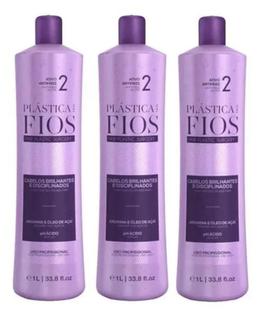 Combo 3 Cadiveu Passo 2 Plástica dos Fios Reconstrução e Anti Frizz