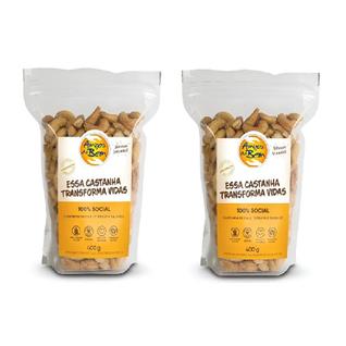 Combo com 2 Castanha de Caju 400g Amigos Do Bem