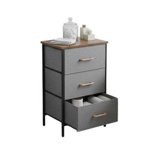 Comoda Organizador Armario 3 Gavetas Porta Objetos Roupa Livro Sapato Quarto Sala Casa Clo