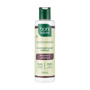 Condicionador Argan e Linhaça Boni Natural 300ml