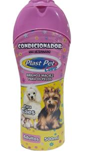 Condicionador Plast Pet Care Brilho e Maciez  p/ Cães Adultos 500ml
