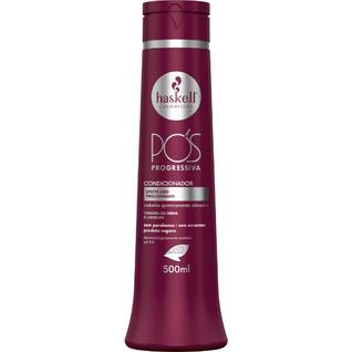 Condicionador Pós-Progressiva 500ml Haskell  Alinhamento, Brilho e Efeito Prolongado da Es