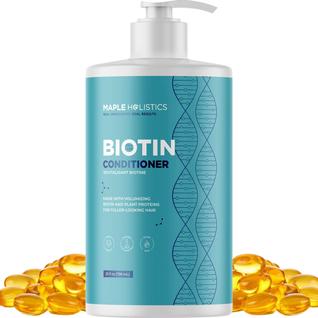 Condicionador volumizante de biotina para cabelos finos  Condicionador volumizante para ca