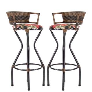 Conjunto 2 Banquetas Charme com Assento Estofado para Bancada