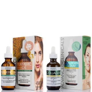 Conjunto Advanced Clinicals: Sérum Facial de Colágeno e Cuidados com a Pele