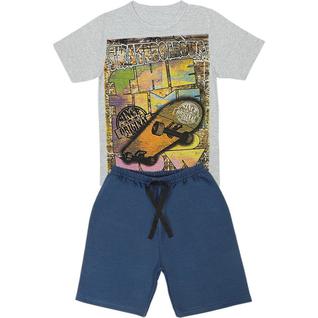 Conjunto Camiseta Skate e Bermuda - Dióxido