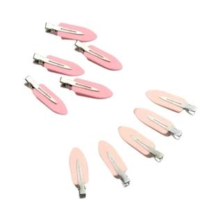Conjunto De 10 Presilhas De Cabelo Femininas Para Franja Lateral, Ferramentas De Maquiagem