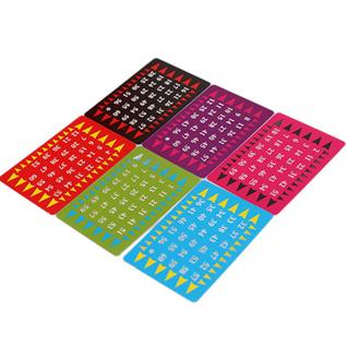 Conjunto de 6 truques para adivinhar a idade e adivinhar a idade de cartas