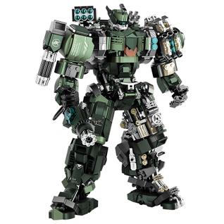 Conjunto de blocos de construção Mech HIGH GODO Mech Robot 1403 unidades