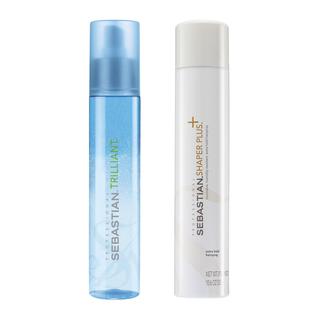 Conjunto de coquetéis Sebastian Grunge Waves Trilliant 150 mL + spray de cabelo