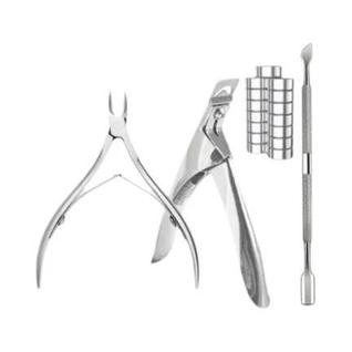 Conjunto De Cortadores De Unhas Em Aço Inoxidável Com 15 Peças E Ímãs Poderosos Em Forma C