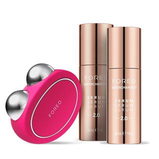 Conjunto de ferramentas para cuidados com a pele FOREO Age-Defying Bear com sérum